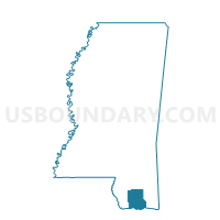 Harrison County in Mississippi